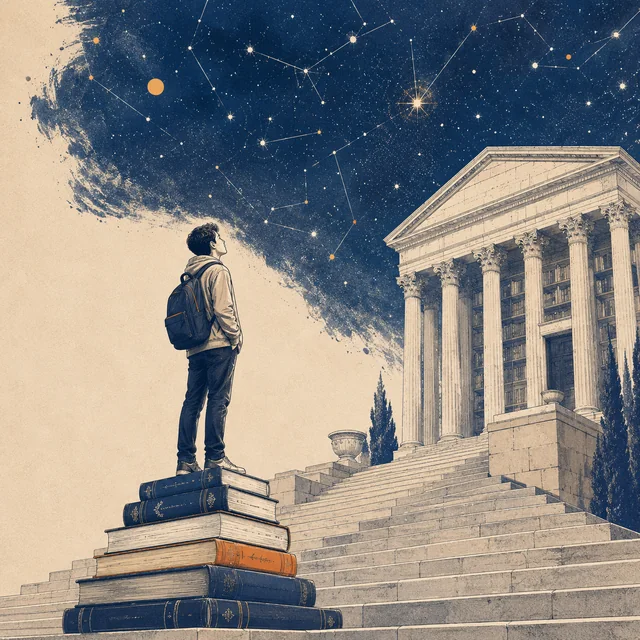 知识学术型：立于书与神庙之上，仰望学问的星空